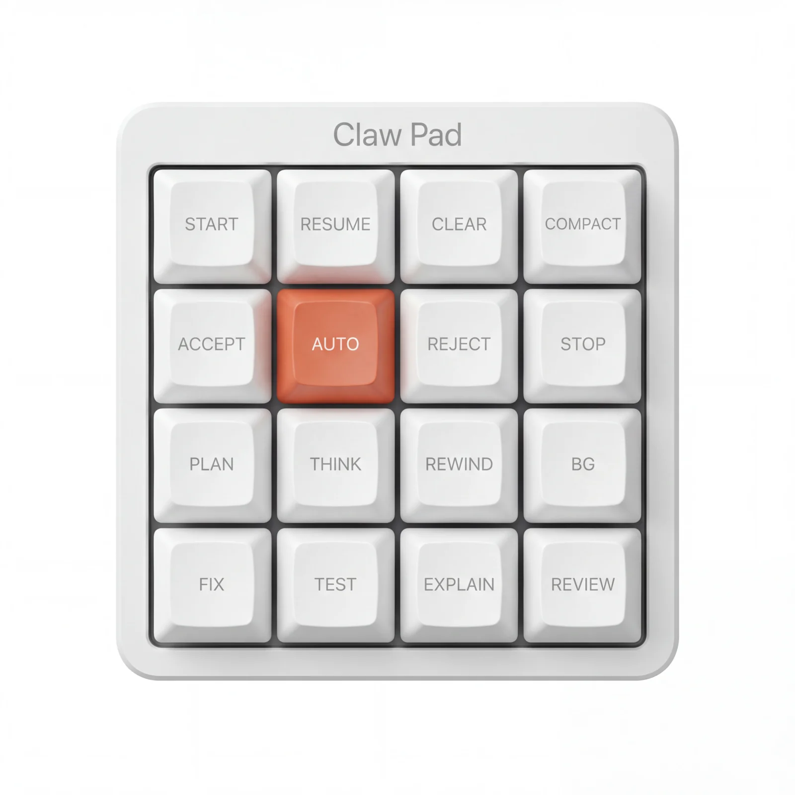 Clawbot - 16-key macro keyboard